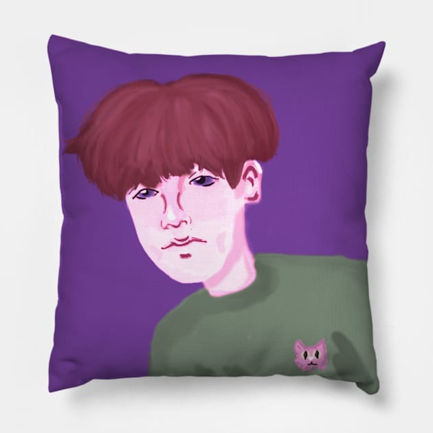 CATBOY Pillow by PinkPartyofPunks