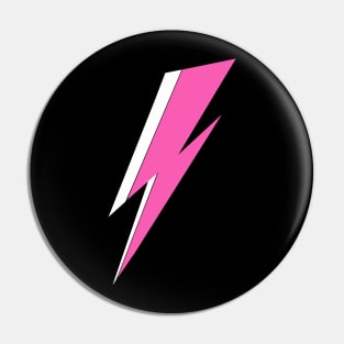 Pink lightning Pin