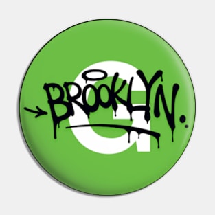 Brooklyn G Train Pin