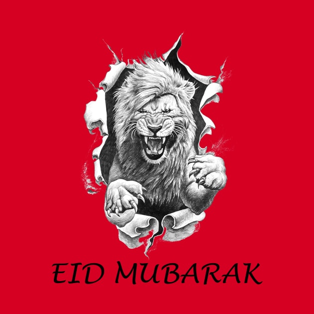 Lion \ Eid mubarak by MIXOshop