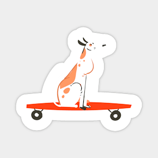 DOG RIDING SCKET BOARD Magnet