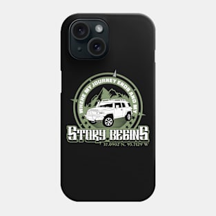 WHERE MY JOURNEY BEGINS Phone Case