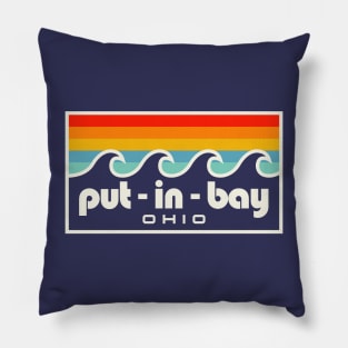 Put-In-Bay Ohio Island Lake Erie Beach Put In Bay Pillow