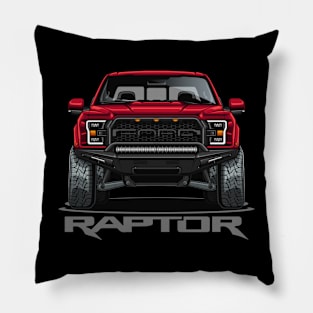 F-150 SVT Raptor (Rapid Red Metallic) Pillow