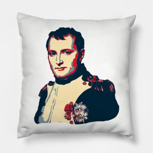 Napoleon Bonaparte Pop Art Pillow