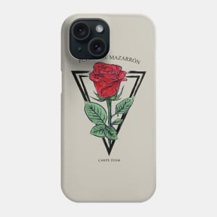 Carpe Diem Rose V01 Phone Case