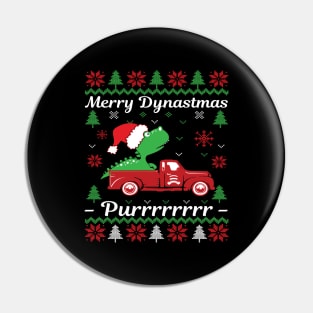 Merry Dynastmas | Ugly Christmas Gifts Pin