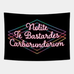 Nolite Te Bastardes Carborundorum Handmaid's Tale Retro Fan Art Tapestry