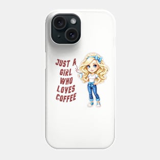 Addicted to coffee Phone Case