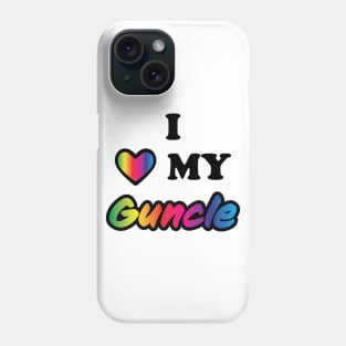 I Love My Guncle Phone Case