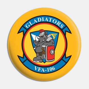 F/A18 Rhinos - VFA106 Gladiators Pin