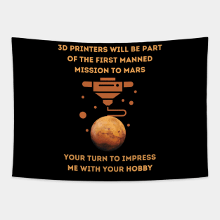 3D Printers to Mars - 3D Printing Tapestry