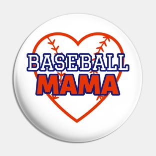 Baseball Mama Pin