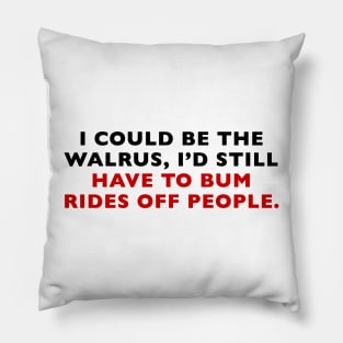 The Walrus Pillow