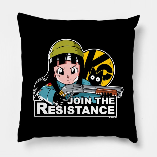 Mai's Resistance Pillow by wloem