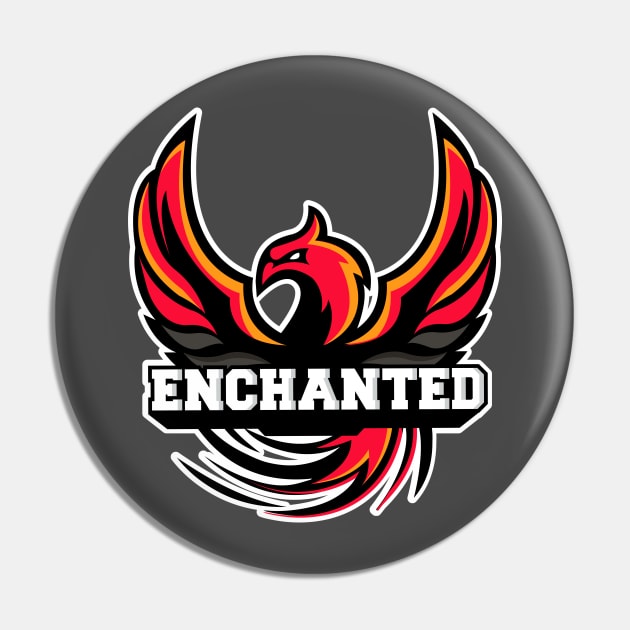 Phoenix Esports Fire bird Pin by Lemongraphic