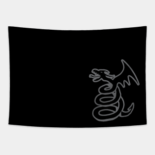 The Black Album Dragon Tapestry