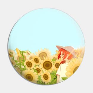 Sunflower Pin