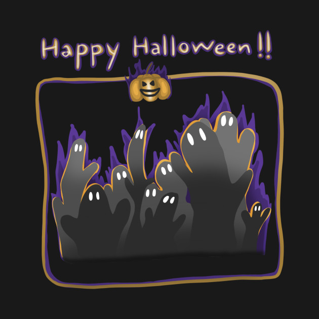 Boo ghost celebrate by Tapood