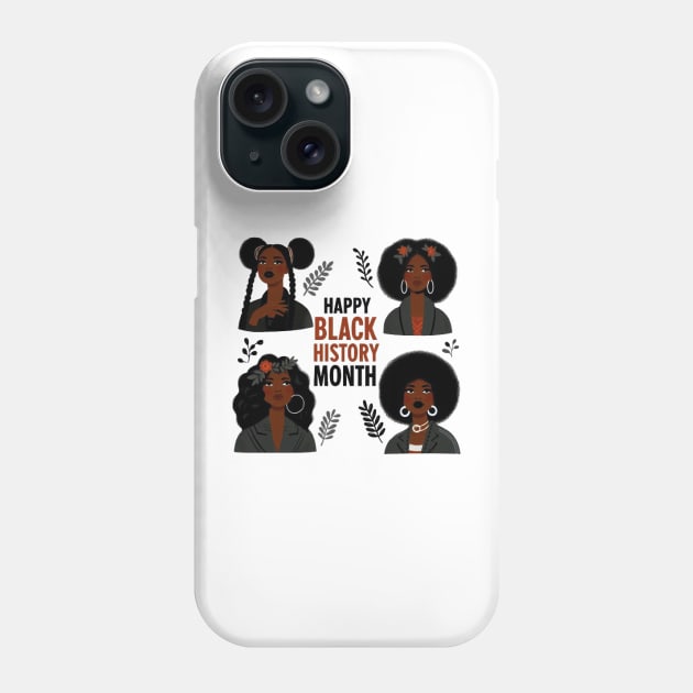 Black History Month Phone Case by mouhamed22