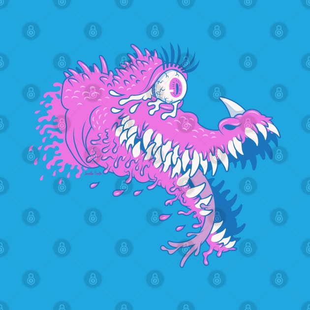 One Eyed Bubblegum Beast by JenniferSmith