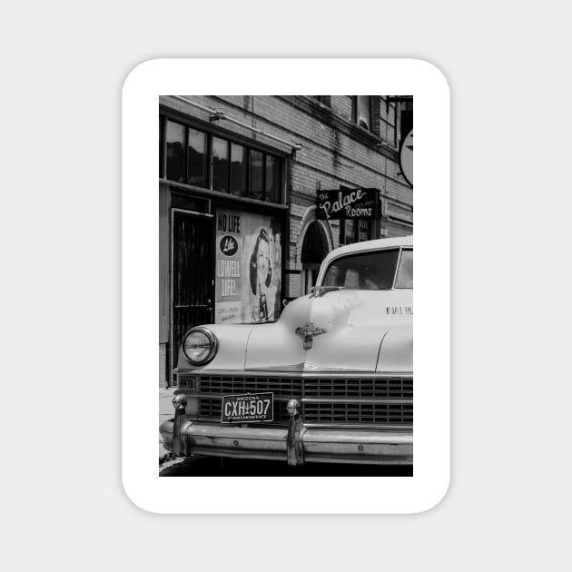 Retro Taxi Photo Magnet by standardprints