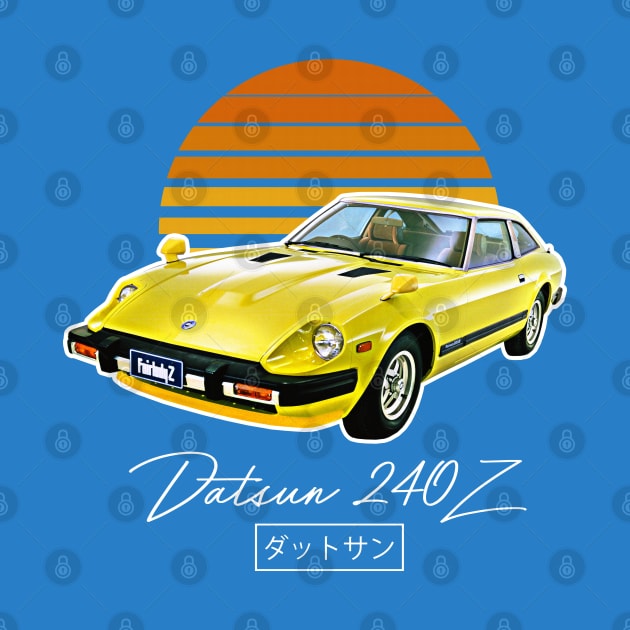 Datsun 240Z Retro Design #2 by DankFutura