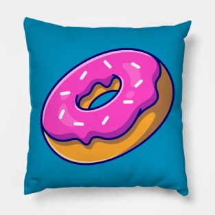 Doughnut Cream Cartoon Pillow