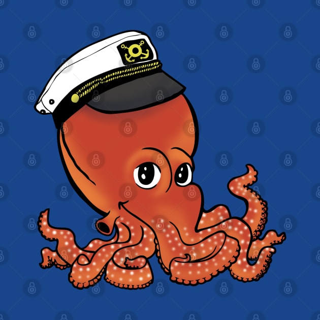 CAPTAIN OCTOPUS COLOR by StineBrunson