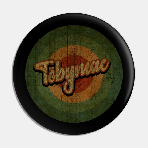 Circle Retro Vintage Tobymac Pin by Jokowow