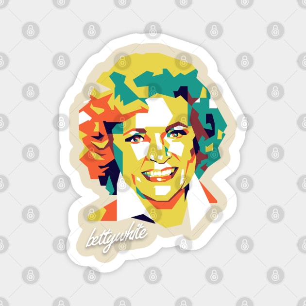 In memoriam Betty White 1 Magnet by pentaShop