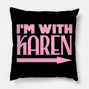 I'm with Karen Pillow