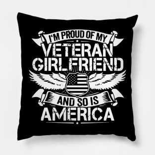 veteran girlfriend Pillow