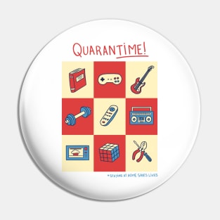 Quarantime! Pin