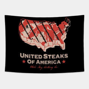 United Steaks of America Tapestry