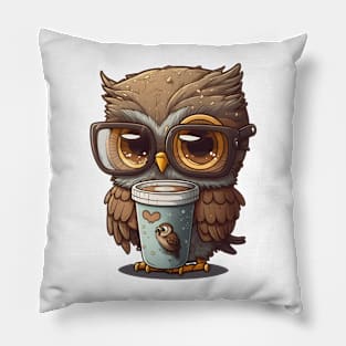 Nerdy Owl Pillow