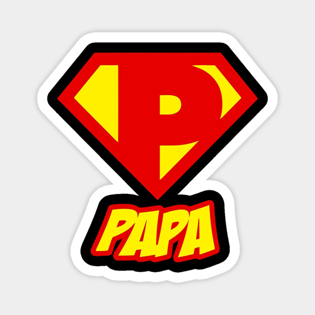Super Papa Shirt Superhero Dad Daddy - Super Papa Superhero Dad Daddy ...