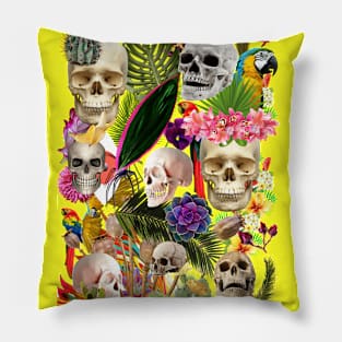 El Día de Muertos de trópico Pillow