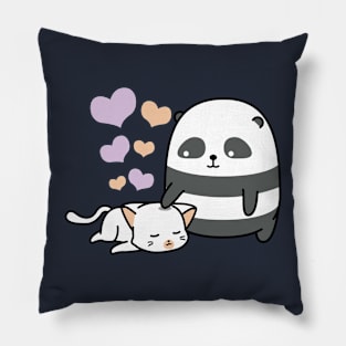 Cute Panda Lullabies Kitty Pillow