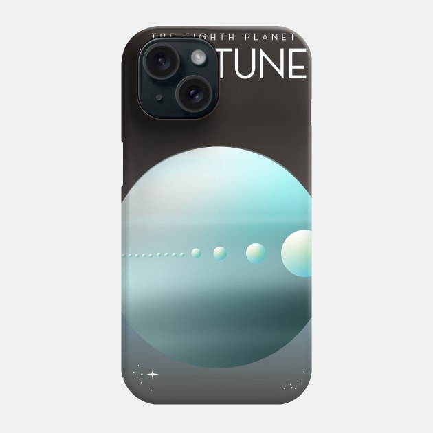 Neptune Space art Phone Case by nickemporium1