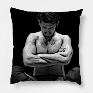 The Wrestler (Regular Font) Pillow