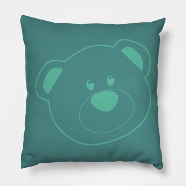 bear Pillow by Lins-penseeltje