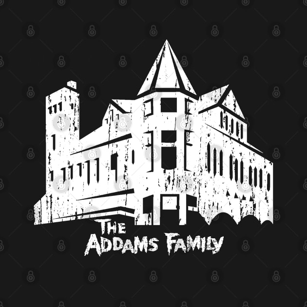 Addams family manor, distressed by hauntedjack