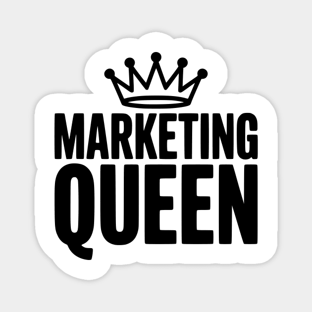 Marketing Queen Magnet by Frank Ring