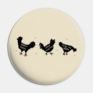 Chicken Affirmations Pin