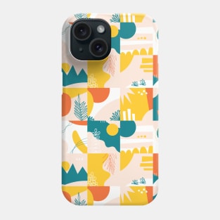 Abstract Collage Cheater Quilt Phone Case