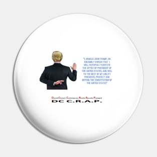 Donald Trump's Loath of Office Pin