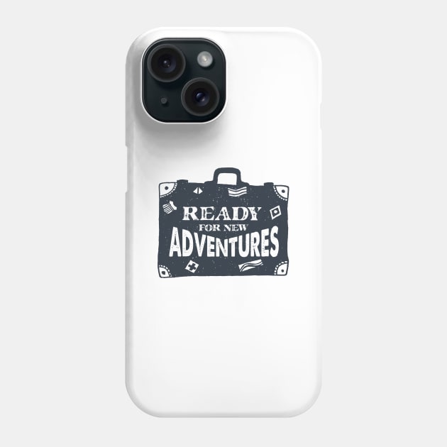 Ready For New Adventures Phone Case by SlothAstronaut