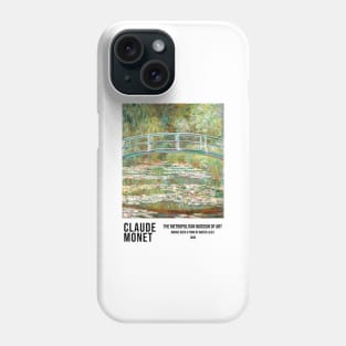 Calude Monet - Bridge Over A Pond Of Water Lilies Phone Case