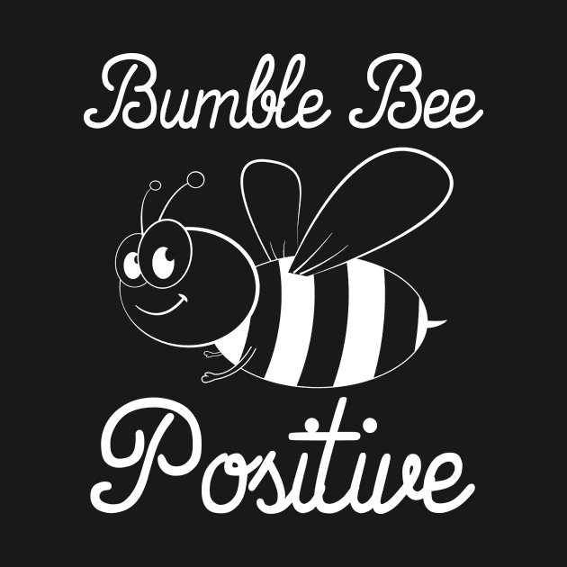 Bee Positive-a Heart For Bumblebee by MaikaeferDesign